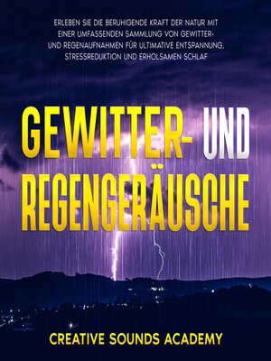 cover image of Gewitter- und Regengeräusche